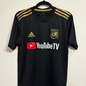 Adidas Black and Gold YouTube TV Logo